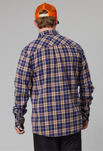 Boatyard Shirt - Dawn Blue Check-Just Another Fisherman-P&amp;K The General Store