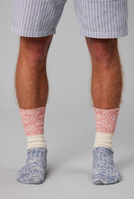 Load image into Gallery viewer, Port Sock - Cinnabar/Beige/Navy-Just Another Fisherman-P&amp;K The General Store
