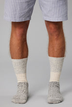 Load image into Gallery viewer, Port Sock - Grey/Beige/Dark Grey-Just Another Fisherman-P&amp;K The General Store
