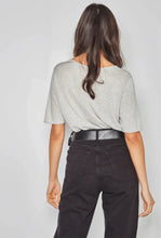 Load image into Gallery viewer, JHL - V Neck T - Soft Grey Marle-JULIETTE HOGAN-P&amp;K The General Store
