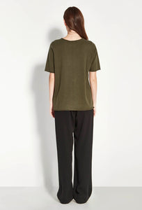 JHL Crew Tee - Nori-JULIETTE HOGAN-P&amp;K The General Store