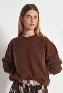 Dion Crew (Perino Knit) - Russet-JULIETTE HOGAN-P&amp;K The General Store