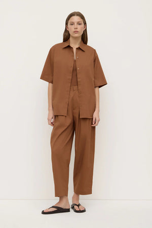 Joni Short Sleeve Shirt - Earth-ASSEMBLY LABEL-P&amp;K The General Store