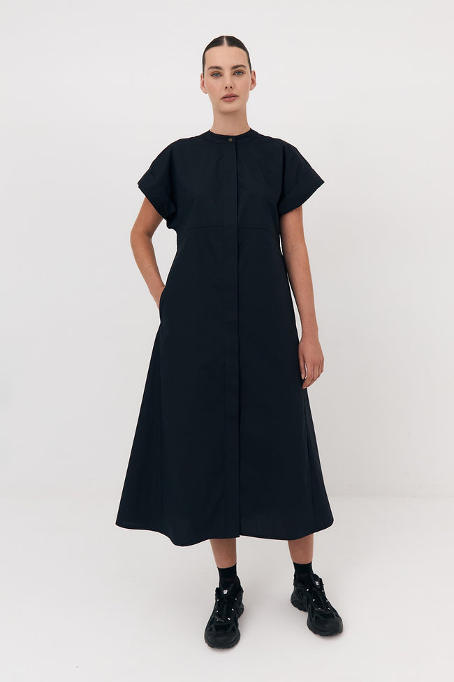 Leni Maxi Dress - Black-Josephine-P&amp;K The General Store