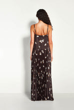Load image into Gallery viewer, Betty Pleat Dress - Moonflower Twill - Golden-JULIETTE HOGAN-P&amp;K The General Store
