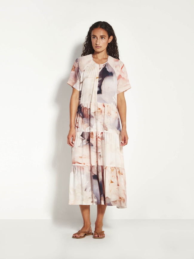 Diana Tunic - Bloom Crepe - Bouquet-JULIETTE HOGAN-P&amp;K The General Store