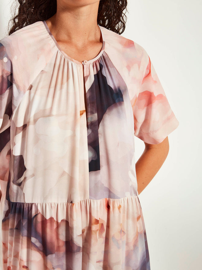Diana Tunic - Bloom Crepe - Bouquet-JULIETTE HOGAN-P&amp;K The General Store
