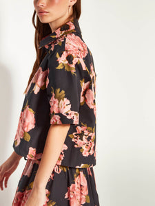Everly Shirt - Ruffled Tulip - Shadow-JULIETTE HOGAN-P&amp;K The General Store
