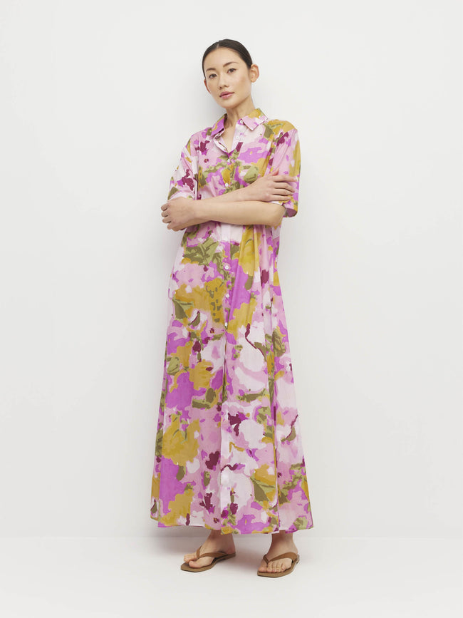 Isle Shirtdress - Supaflora Cotton - Tutti Frutti-JULIETTE HOGAN-P&amp;K The General Store