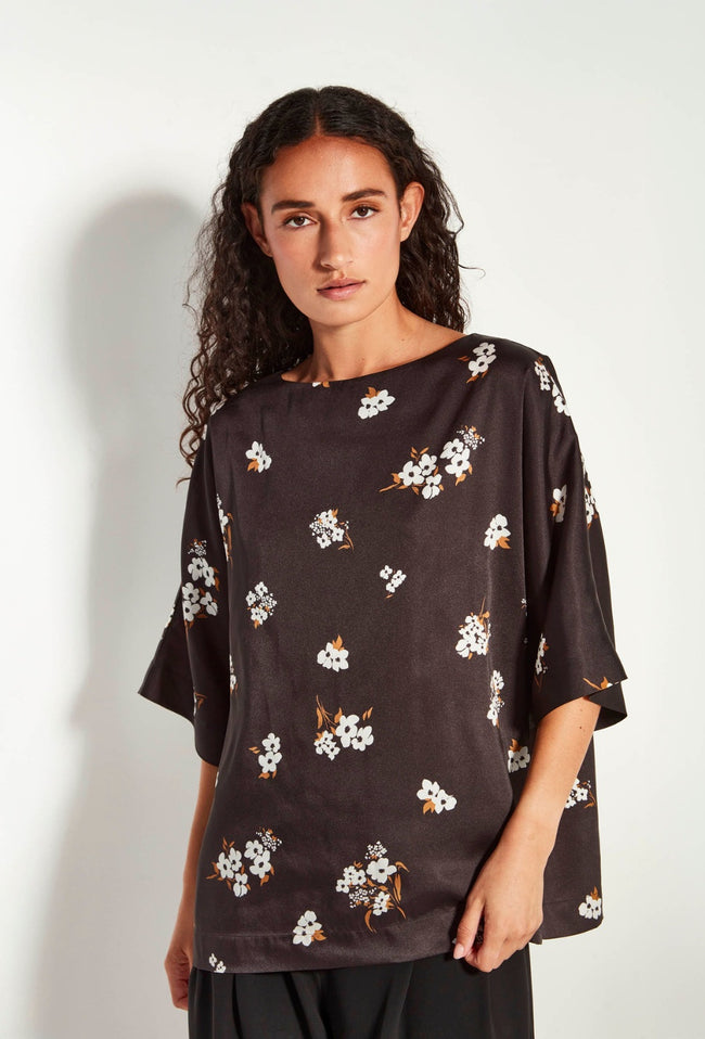 Nami T - Moonflower Twill - Golden-JULIETTE HOGAN-P&amp;K The General Store