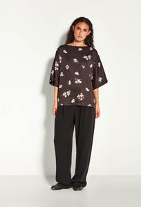 Nami T - Moonflower Twill - Golden-JULIETTE HOGAN-P&amp;K The General Store