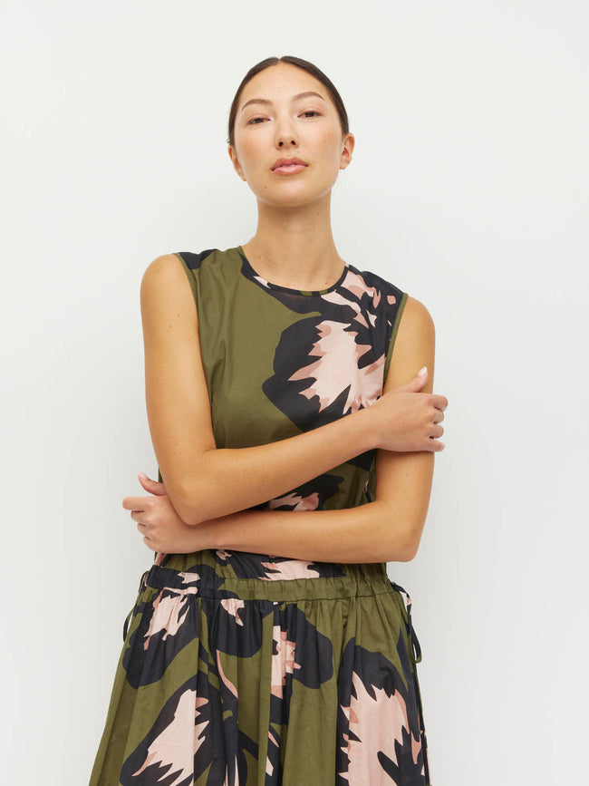 Romi Dress - Forest Bloom-JULIETTE HOGAN-P&amp;K The General Store