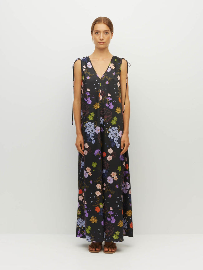 Tulia Dress - Afterglow Floral Twill-JULIETTE HOGAN-P&amp;K The General Store