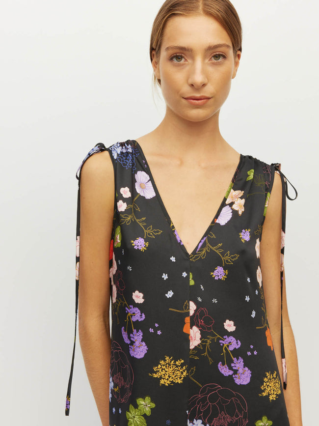 Tulia Dress - Afterglow Floral Twill-JULIETTE HOGAN-P&amp;K The General Store