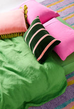 Load image into Gallery viewer, Velvet Rectangle Cushion - Tuscan Stripe-KIP &amp; CO-P&amp;K The General Store
