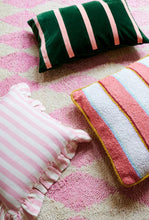 Load image into Gallery viewer, Velvet Rectangle Cushion - Tuscan Stripe-KIP &amp; CO-P&amp;K The General Store
