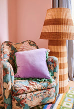 Load image into Gallery viewer, Velvet Tassel Cushion - Wisteria Lane-KIP &amp; CO-P&amp;K The General Store
