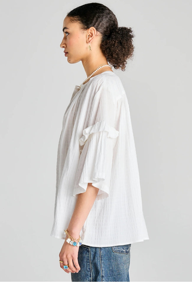 Glade Shirt - Off White-KAREN WALKER-P&amp;K The General Store