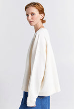 Load image into Gallery viewer, Runaway Girl Organic Cotton Crewneck Sweatshirt - Ecru-Karen Walker-P&amp;K The General Store

