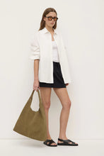 Load image into Gallery viewer, Kalla Poplin Mini Skirt - Black-ASSEMBLY LABEL-P&amp;K The General Store
