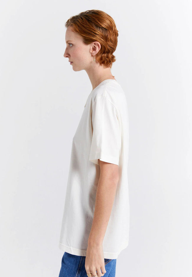 Classic Organic Cotton T-Shirt - Ecru-KAREN WALKER-P&amp;K The General Store