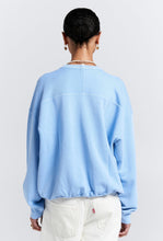 Load image into Gallery viewer, Runaway College Organic Cotton Crewneck Sweatshirt - Blue-KAREN WALKER-P&amp;K The General Store
