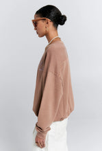 Load image into Gallery viewer, Runaway College Organic Cotton Crewneck Sweatshirt - Taupe-KAREN WALKER-P&amp;K The General Store
