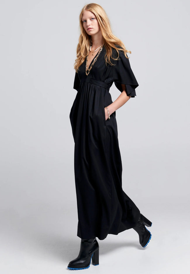 Jamboree Dress - Black-KAREN WALKER-P&amp;K The General Store