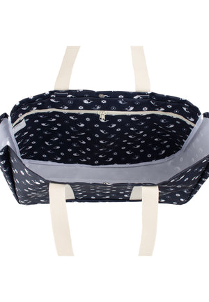 Carryall Cargo Bag - Kollab x Karen Walker - Whale Floral-KAREN WALKER-P&amp;K The General Store