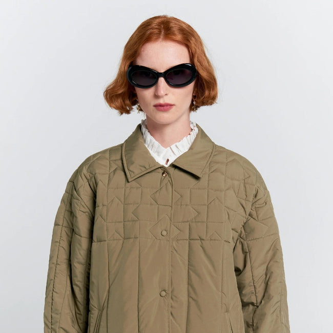 Quilted Voyager Jacket - Herb-Karen Walker-P&amp;K The General Store