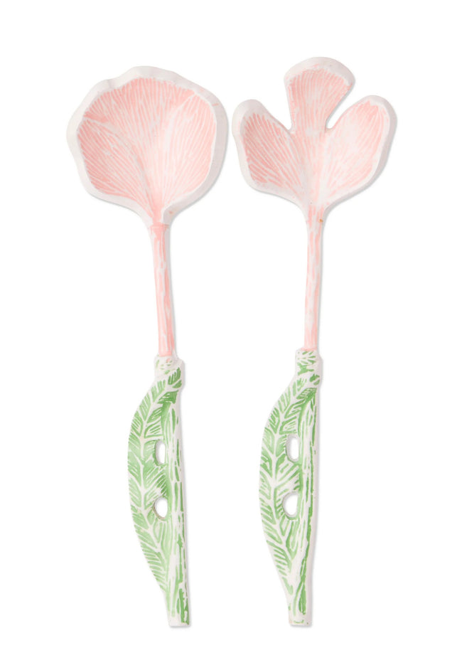 Floral Salad Servers-KIP & CO-P&amp;K The General Store
