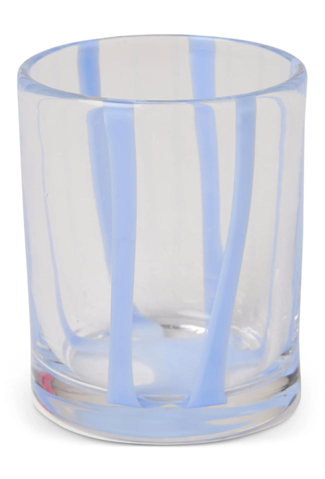 Ahoy Striped Tumbler Glass - 2P Set-KIP & CO-P&amp;K The General Store