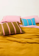 Load image into Gallery viewer, Carob Stripe Lounge Cushion-KIP &amp; CO-P&amp;K The General Store
