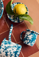 Load image into Gallery viewer, Milos Blue Enamel Milk Jug
