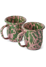 Load image into Gallery viewer, Strawberry Daiquiri Enamel Mug 2PC-KIP &amp; CO-P&amp;K The General Store
