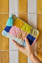 Load image into Gallery viewer, Florida Tartan Velvet Cosmetics Purse-KIP &amp; CO-P&amp;K The General Store
