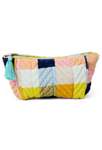 Load image into Gallery viewer, Florida Tartan Velvet Toiletry Bag-KIP &amp; CO-P&amp;K The General Store
