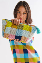 Load image into Gallery viewer, Florida Tartan Velvet Toiletry Bag-KIP &amp; CO-P&amp;K The General Store
