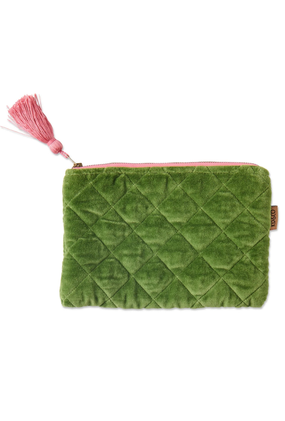 Moss Velvet Cosmetic Purse-KIP & CO-P&K The General Store