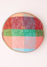 Load image into Gallery viewer, Paloma Tartan Woven Pea Cushion
