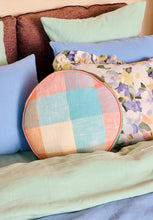 Load image into Gallery viewer, Paloma Tartan Woven Pea Cushion
