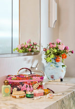 Load image into Gallery viewer, Quilted Cotton Toiletry Case - Bush Blossom-KIP &amp; CO-P&amp;K The General Store
