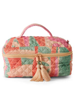 Load image into Gallery viewer, Quilted Cotton Toiletry Case - Sun Soaked-KIP &amp; CO-P&amp;K The General Store
