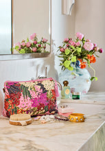 Load image into Gallery viewer, Quilted Cotton Toiletry Purse - Bush Blossom-KIP &amp; CO-P&amp;K The General Store
