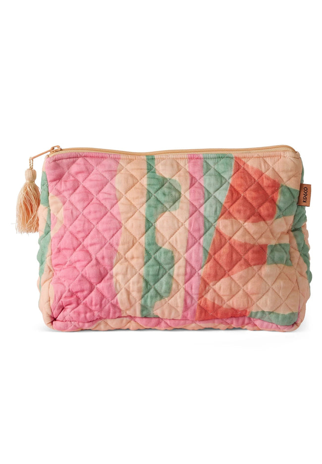 Quilted Cotton Toiletry Purse - Sun Soaked-KIP & CO-P&amp;K The General Store