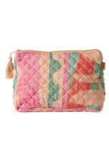 Load image into Gallery viewer, Quilted Cotton Toiletry Purse - Sun Soaked-KIP &amp; CO-P&amp;K The General Store

