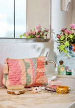 Load image into Gallery viewer, Quilted Cotton Toiletry Purse - Sun Soaked-KIP &amp; CO-P&amp;K The General Store
