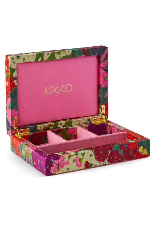 Small Velvet Jewellery Box - Bush Blossom-KIP & CO-P&amp;K The General Store