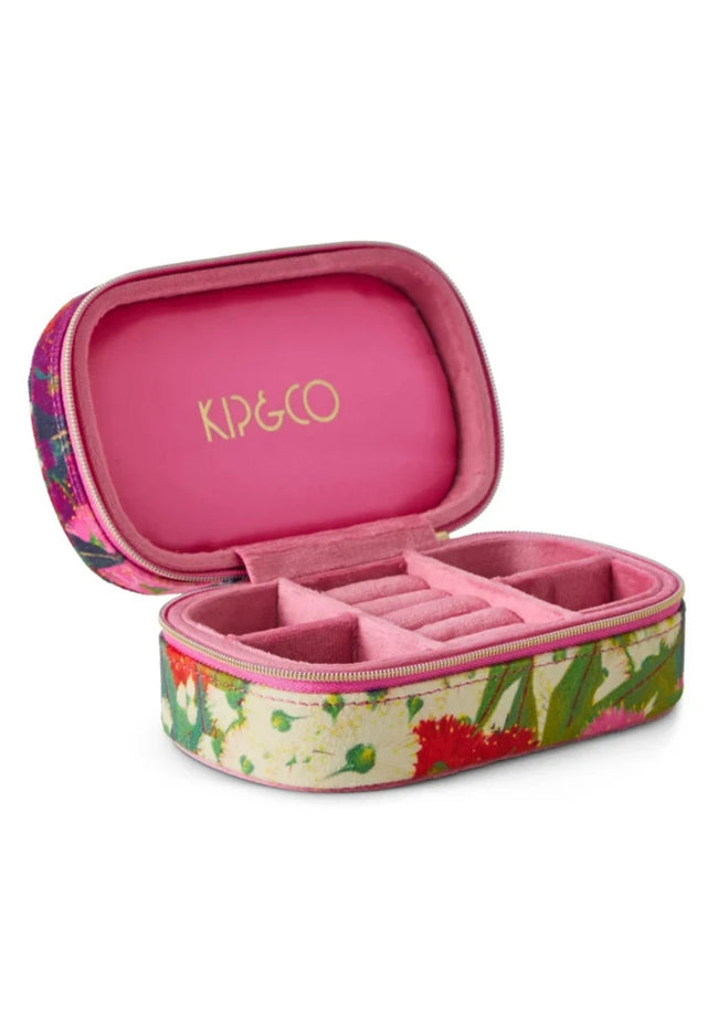 Travel Velvet Jewellery Case - Bush Blossom-KIP & CO-P&amp;K The General Store