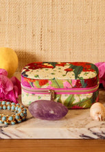 Load image into Gallery viewer, Travel Velvet Jewellery Case - Bush Blossom-KIP &amp; CO-P&amp;K The General Store
